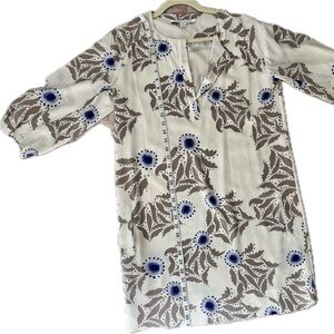 Diane von furstenberg silk dress lined size 10